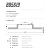 Disco Traseiro Fremax Vw Golf 99/14 (Par) BD5619 - 3