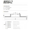 Disco Traseiro Fremax Vw Golf Tsi 14/ (Par) BD5642 - 3