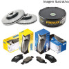 Freio Discos e Pastilhas com Sensor Volkswagen Bora 2.0 99/06 (Kit Dianteiro) - 1