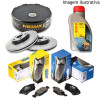 Freio Discos Pastilhas com Sensor Fluido Volkswagen Beetle 2.0 99/10 (Kit Dianteiro) - 1