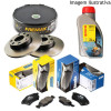 Freio Discos Pastilhas Fluido Ford Focus 1.8 16v 01/03 (Kit Traseiro) - 1