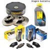 Freio Discos Pastilhas Fluido Volkswagen Santana 1.8 2.0 85/88 (Kit Dianteiro) - 1