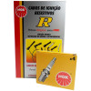 Kit Cabos + Velas NGK Ford Royalle/Versalles 1.8 2.0 Gasolina /1991 - 1