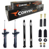 4 Amortecedores Corven + Kits Suspensão Completo Audi A3 1996/2006 - 1