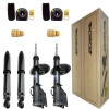 4 Amortecedores Monroe + Kits Fiat Doblo 1.3 1.6 ELX EX 2001/ - 1