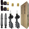 4 Amortecedores Monroe + Kits Fiat Palio Weekend 1.0 2001/ - 1