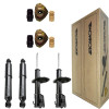 4 Amortecedores Monroe + Kits Fiat Tempra SW 2.0 1994/1997 - 1