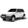 4 Amortecedores Monroe + Kits Fiat Uno Mille Way 1.0 2008/2014 - 2