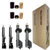 4 Amortecedores Monroe + Kits Fiat Uno Mille Way 1.0 2008/2014 - 1