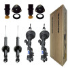 4 Amortecedores Monroe + Kits Honda Civic 1.6 1.7 2001/2002 - 1
