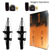 2 Amortecedores Dianteiros Cofap + Kits Fiat Doblo Adventure 1.8 2003/ - 1