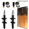 2 Amortecedores Dianteiros Cofap + Kits Civic 1.7 Ex Lx 2003/2005 - 1