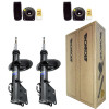 2 Amortecedores Dianteiros Monroe + Kits Fiat Doblo 1.3 1.6 ELX EX 2001/ - 1