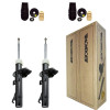 2 Amortecedores Dianteiros Monroe + Kits Ford Fiesta Street 2001/2007 - 1