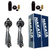 2 Amortecedores Dianteiros Nakata + Kits Honda New Civic 2006/2011 - 1