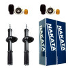 2 Amortecedores Dianteiros Nakata + Kits Peugeot Boxer 1994/2006 - 1