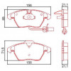 Pastilhas Freio Dianteiro Ferodo Audi A4 08/16 A5 08/19 HQF2307AC - 2