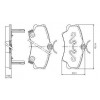 Pastilhas Freio Dianteiro Ferodo Honda Civic 98/11 HQF2089AC - 3