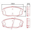 Pastilhas Freio Dianteiro Ferodo Hyundai Elantra 06/10 I30 10/12 HQF2280AC - 3