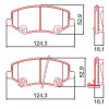 Pastilhas Freio Dianteiro Ferodo Jac T5 16/18 HQF2359AC - 2