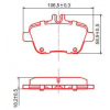 Pastilhas Freio Dianteiro Ferodo Mercedes-Benz Gla200 250 15/18 HQF4121C - 2