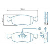 Pastilhas Freio Dianteiro Jurid Fiat Punto 10/15 Argo 17/19 Cronos 17/19 HQJ3012PAA - 2