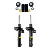 2 Amortecedores Dianteiros Monroe + Kits Jetta 1.4 50mm16/17 - 1