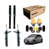 4 Amortecedores Monroe + Kits Citroen C3 Automatico 13/21 - 1