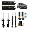 4 Amortecedores Monroe + Kits Ford Novo Ka C/ Barra 2014/ - 1
