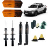 4 Amortecedores Cofap + Kits Sampel Strada Adv Locker 08/20 - 1