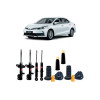 4 Amortecedores Kayaba + Kits Axios Toyota Corolla 2015/2019 - 1