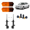 2 Amortecedores Dianteiros Cofap + Kits Axios Toyota Corolla 2009/2014 - 1
