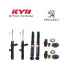 4 Amortecedores Kayaba + Kits Peugeot 207 2008/2015 - 1