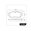 Pastilha Freio Dianteiro Cobreq Daily 35s14 45s14 55c16 07/ - 2