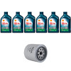 Kit Troca Oleo Shell Hx7 10w40 Vw Passat 2.8 30V 1996/1999 - 1