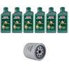 Kit Troca Óleo Castrol 10w40 Vw Passat 2.8 30V 1996/1999 - 1