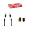 2 Amortecedores Traseiros Kayaba + Kits Ford Verona 93/97 - 1