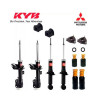 4 Amortecedores Kayaba Com Kits E Bucha Barra Lancer 12/ - 1