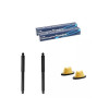 2 Amortecedores Traseiros Kayaba + Kits Gm S10 4x2 95/11 - 1