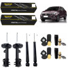 4 Amortecedores Monroe + Kits Sampel Fiat Cronos 2018/ - 1