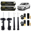4 Amortecedores Monroe + Kits Sampel Fiat Argo 2017/ - 1