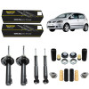 4 Amortecedores Monroe + Kits Vw Fox S/ Barra 2003/2009 - 1