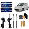 4 Amortecedores Nakata + Kits Honda Fit 2003/2008 - 1