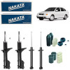 4 Amortecedores Nakata + Kits Vw Polo Classic 1997/2003 - 1