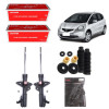 2 Amortecedores Dianteiros Kayaba + Kits Kyb Fit City 09/14 - 1