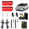 4 Amortecedores Kayaba + Kits Axios Honda Fit City 2009/2014 - 1