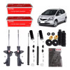 4 Amortecedores Kayaba + Kits Kyb Honda City Fit 2009/2014 - 1