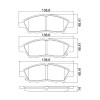 Pastilha Freio Dianteiro Cobreq Nissan March Versa 2012/ N1426 - 2