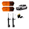 2 Amortecedores Dianteiros Cofap + Kits Sampel Sandero Stepway 2015/2020 - 1