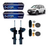 2 Amortecedores Dianteiros Nakata + Kits Citroen Aircross 2010/ - 1